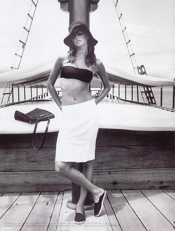 Gisele Bündchen in a bikini