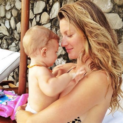 Gisele Bündchen in a bikini