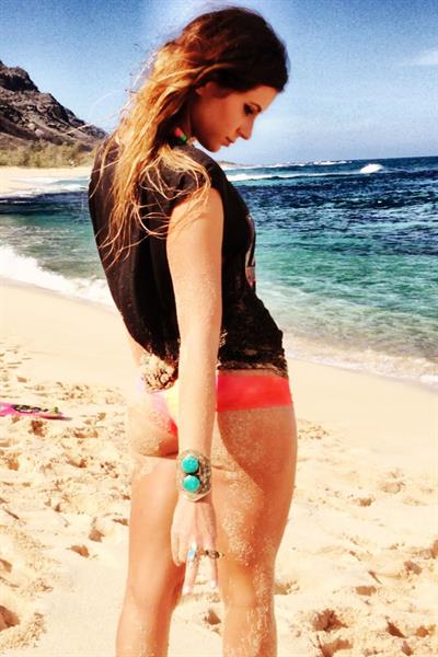 Anastasia Ashley in a bikini - ass