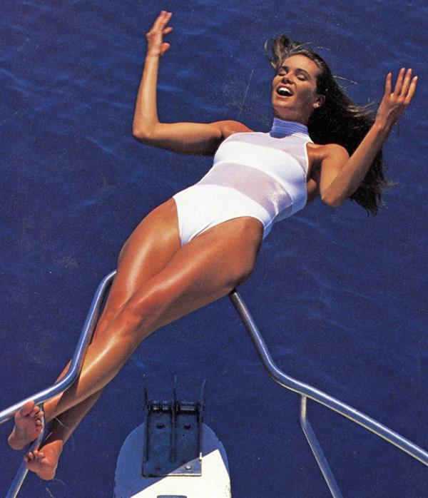 Elle MacPherson in a bikini