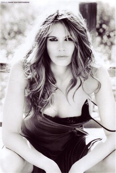 Elle MacPherson in lingerie