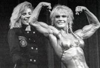 Cory Everson in a bikini