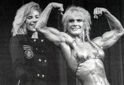 Cory Everson in a bikini