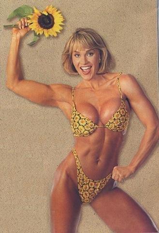 Cory Everson in a bikini