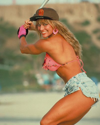 Cory Everson in a bikini