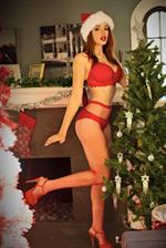 Sabrina Lynn in lingerie