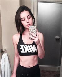 Adelaide Kane taking a selfie