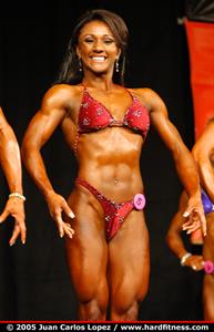 Tanji Johnson in a bikini