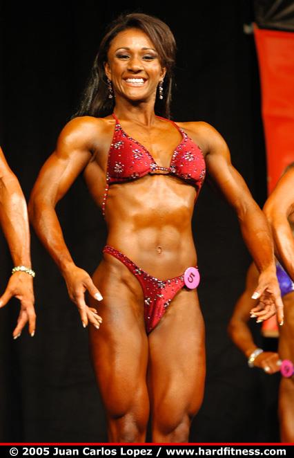 Tanji Johnson in a bikini