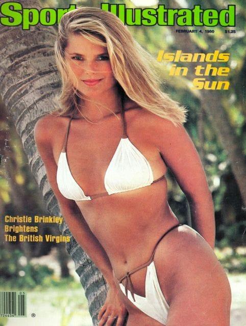 Christie Brinkley in a bikini