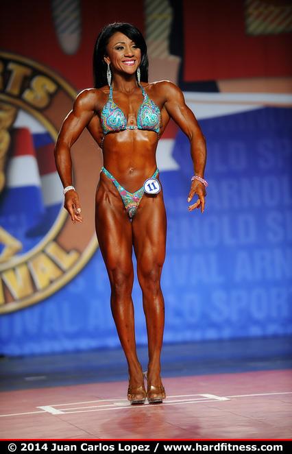 Tanji Johnson in a bikini