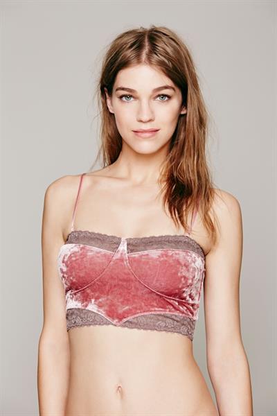 Samantha Gradoville in lingerie