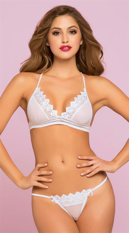 Jehane Paris in lingerie