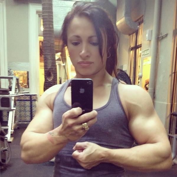 Alicia Alfaro taking a selfie