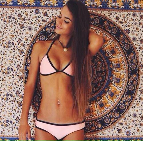 Elishia Herbert in a bikini