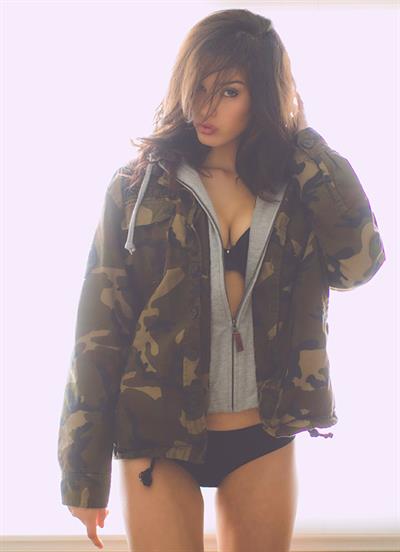 Denise Schaefer in a bikini