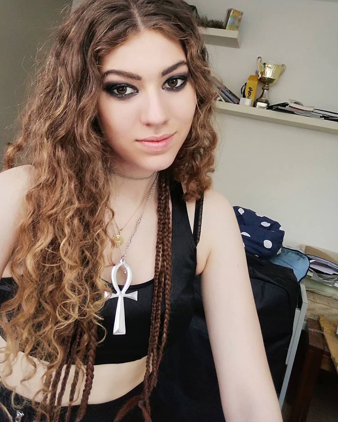 Anonymous taking a selfie