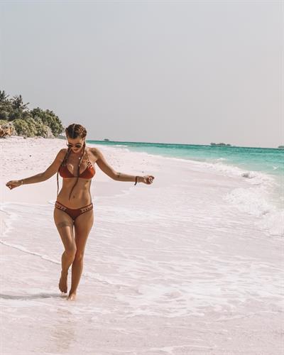 Jessica Thivenin in a bikini