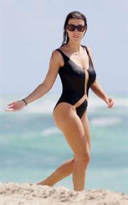 Ludivine Sagna in a bikini