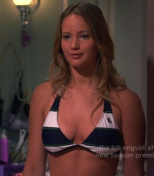 Jennifer Lawrence in a bikini
