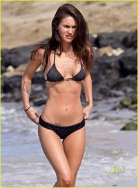Megan Fox in a bikini