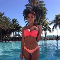 Catherine Paiz in a bikini