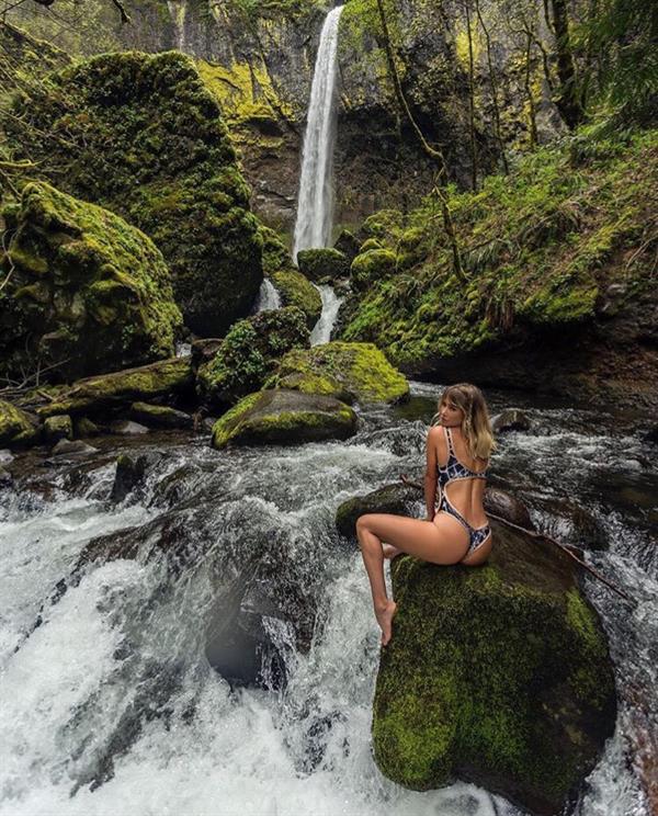 Sara Jean Underwood in a bikini