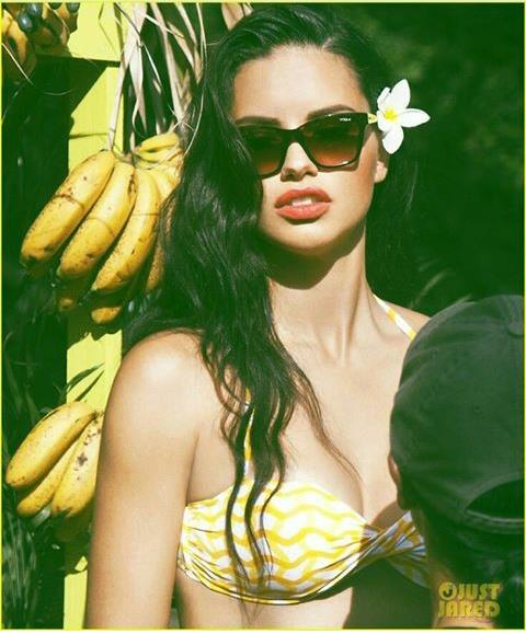 Adriana Lima in a bikini