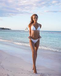 Anna Belik in a bikini