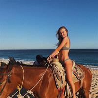 Natalie E in a bikini