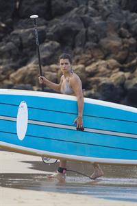 Danica Patrick in a bikini