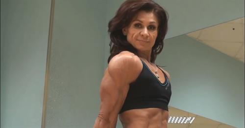 Natalia Bystrova in a bikini