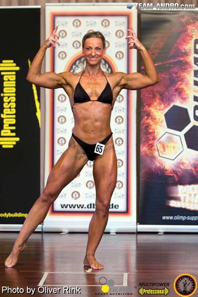 Carla Marquardt in a bikini