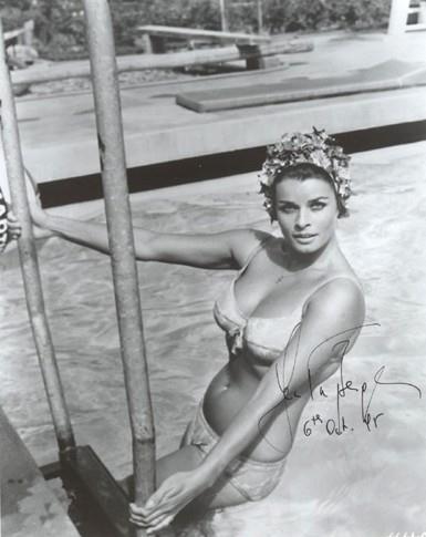 Senta Berger in a bikini