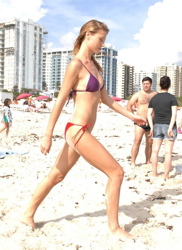Olga Kent in a bikini