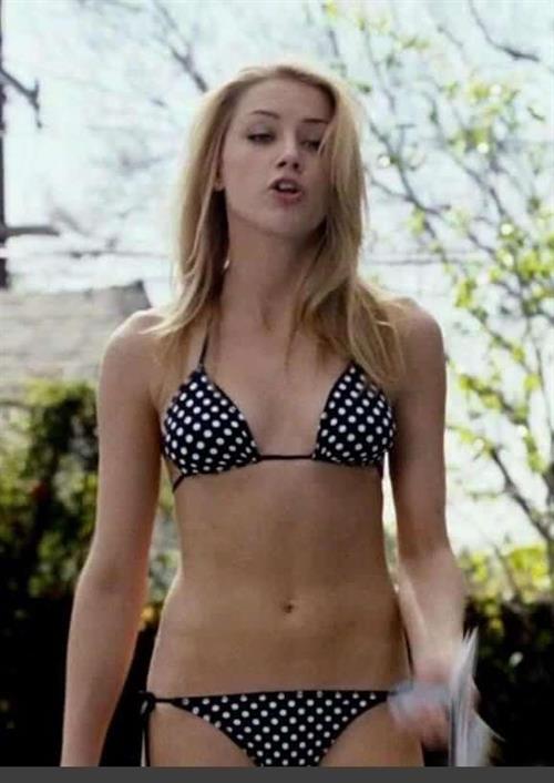 Amber Heard in a bikini