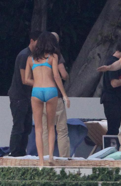 Adriana Lima in a bikini - ass