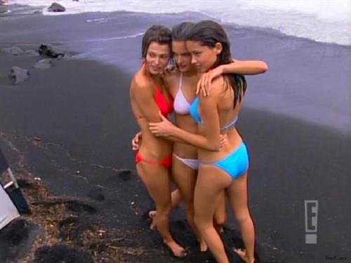 Alessandra Ambrosio in a bikini