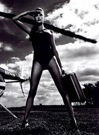 Alessandra Ambrosio in a bikini