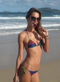 Alessandra Ambrosio in a bikini