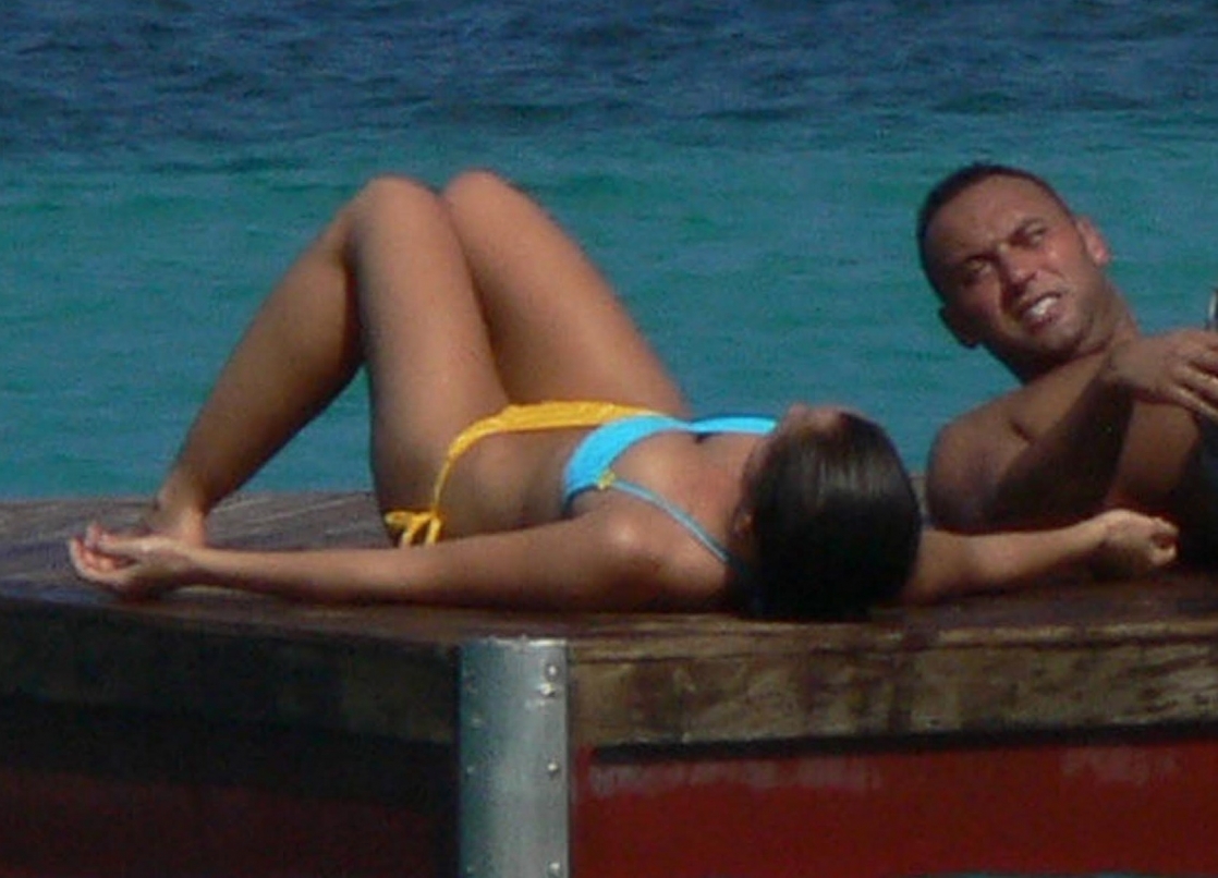 Minka Kelly in a bikini