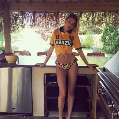 Anonymous in a bikini