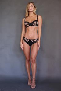 Maggie Rawlins in lingerie