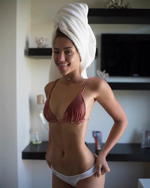 Charly Jordan in a bikini