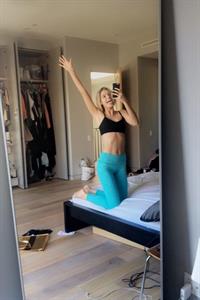 Anonymous in lingerie taking a selfie