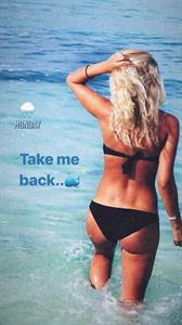 Anonymous in a bikini