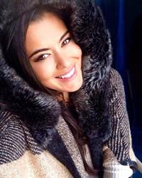 Eva Padlock taking a selfie