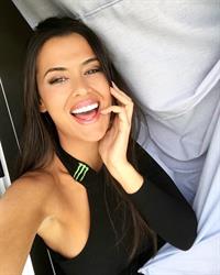 Eva Padlock taking a selfie