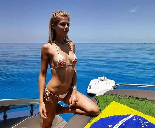 Alina Boyko in a bikini