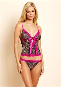 Danielle Knudson in lingerie